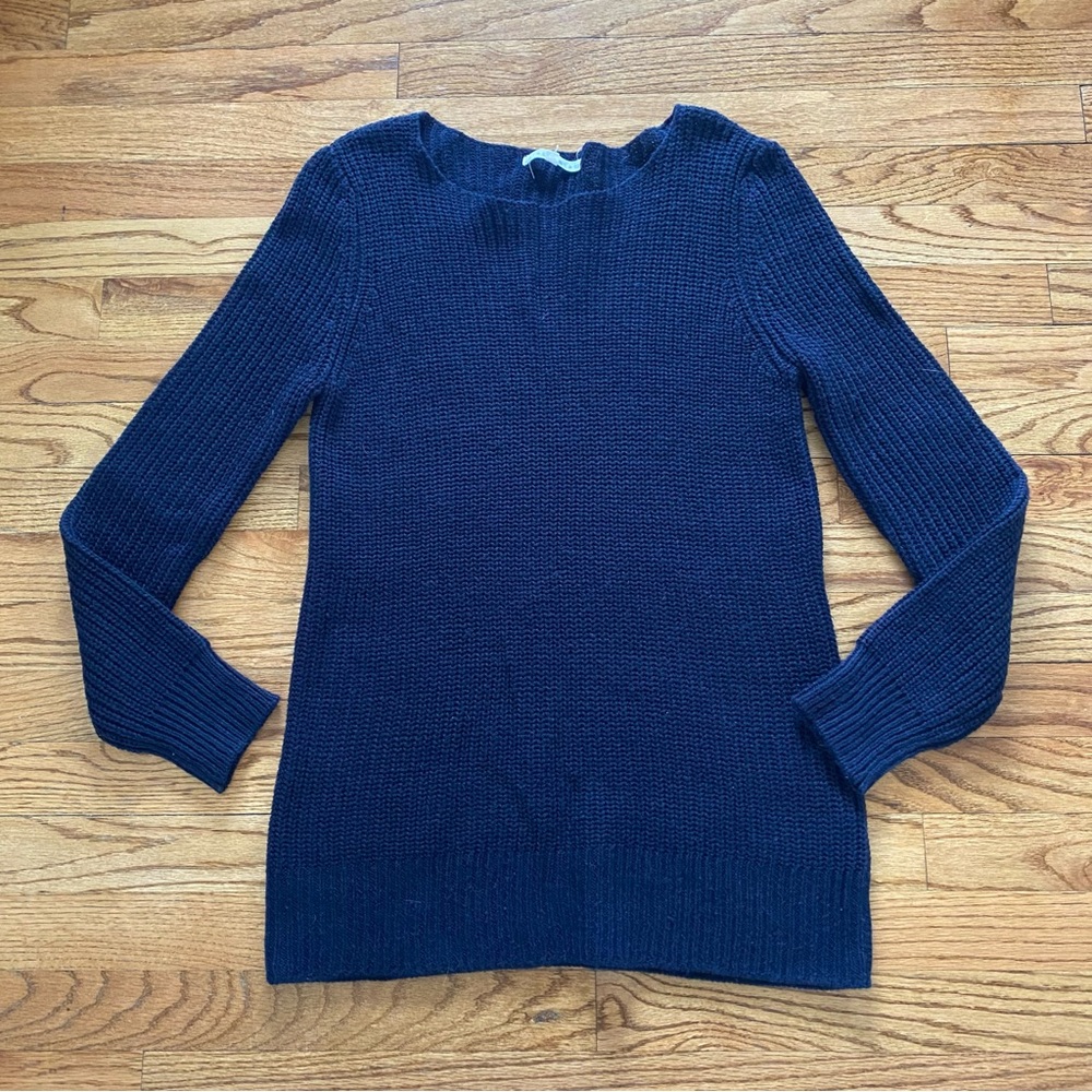 Hint of Mint Blue Women's Knitted Sweater Tunic
